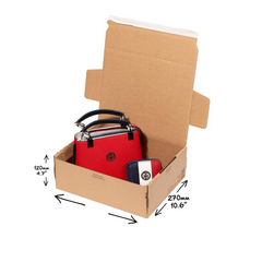 Self Seal Boxes - Perfect for shoe boxes and bulky fashion items (PACK OF 50)