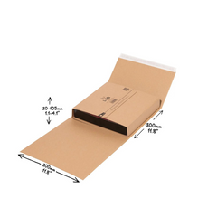 L-SQ Twistwrap - Ideal for board games, small electricals, gaming accessories, jewellery, models and other assorted toys (PACK OF 50)