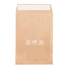 LB3 - GST | Gusseted paper mail bag - Great for eco-conscious fashion brands looking to reduce plastic in their line-up (PACK OF 50)