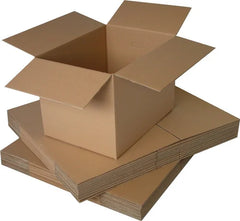 3 Ply Brown Corrugated Packing (9.6X6.5X3 inches) - Pack of 25 Boxes