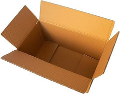 5 Ply Brown Corrugated Box for Packing - (13.25X7.5X6 inches) - Pack of 5 Boxes