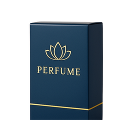 Glossy Perfume Box with Foil Print