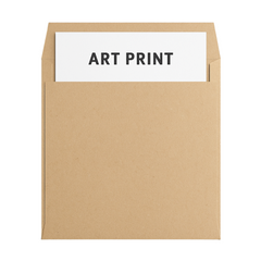 Flat Kraft Envelope for Art Prints
