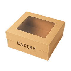 Custom Bakery Box with Window
