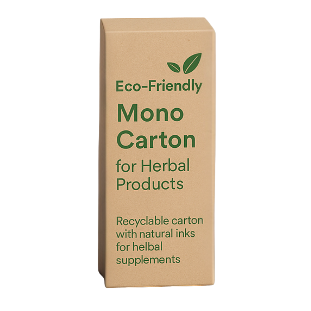 Eco-Friendly Mono Carton for Herbal Products