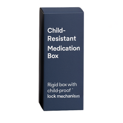 Child-Resistant Medication Box