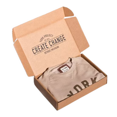 Multicolored Printed Apparel Box with Inner Print