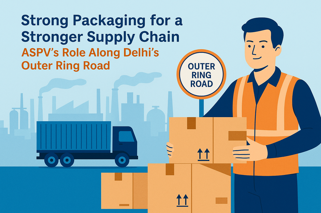 Strong Packaging for a Stronger Supply Chain — ASPV’s Role Along Delhi’s Outer Ring Road
