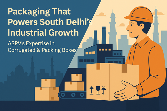 Packaging That Powers South Delhi’s Industrial Growth — ASPV’s Expertise in Corrugated &amp; Packing Boxes