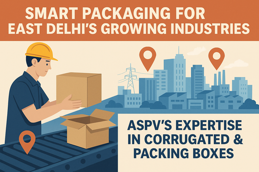 Smart Packaging for East Delhi’s Growing Industries — ASPV’s Expertise in Corrugated &amp; Packing Boxes