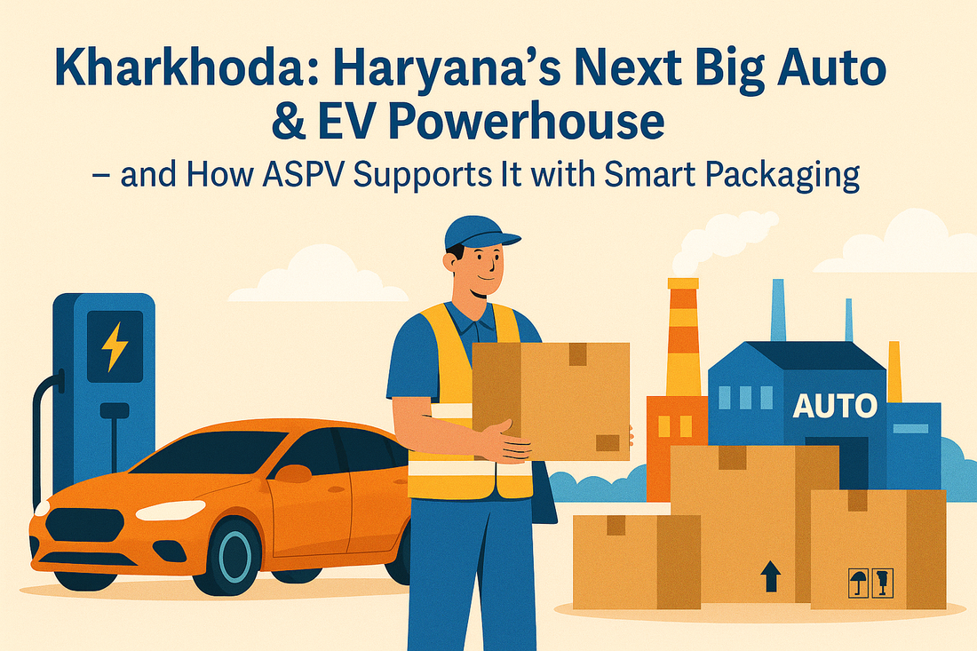 Kharkhoda: Haryana’s Next Big Auto & EV Powerhouse — and How ASPV Supports It with Smart Packaging