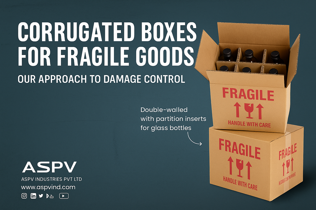 Corrugated Boxes for Fragile Goods: ASPV’s Approach to Damage Control