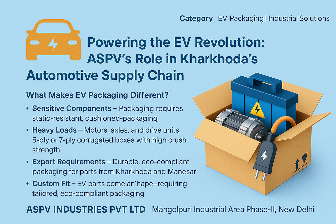 Powering the EV Revolution: ASPV’s Role in Kharkhoda’s Automotive Supply Chain