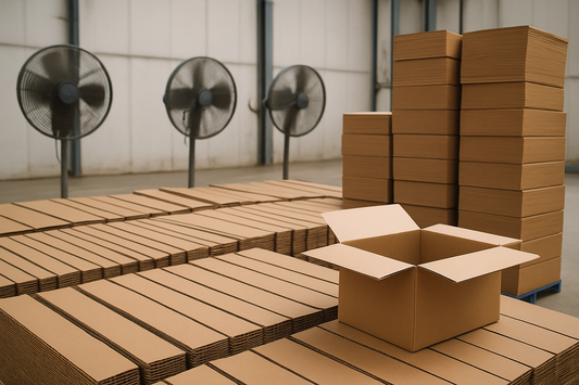 How Moisture and Manual Drying Cause Delays in Corrugated Box Delivery — and How ASPV Solves It