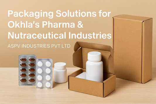 Packaging Solutions for Okhla’s Pharma & Nutraceutical Industries