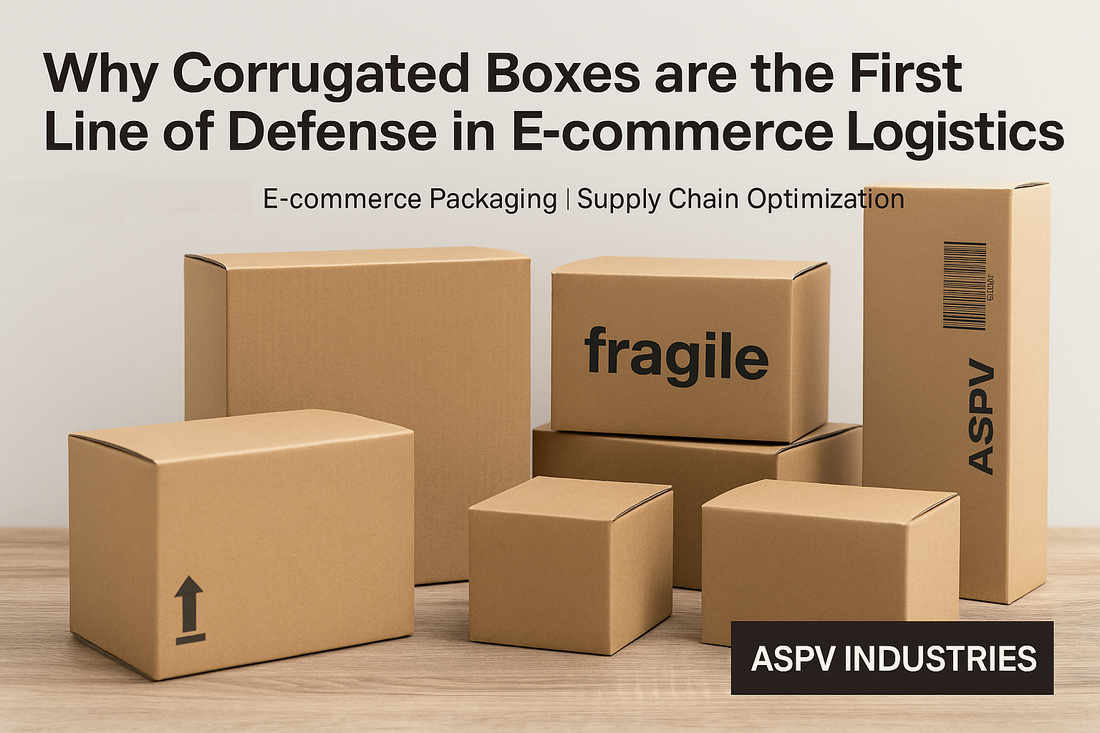 Why Corrugated Boxes are the First Line of Defense in E-commerce Logistics