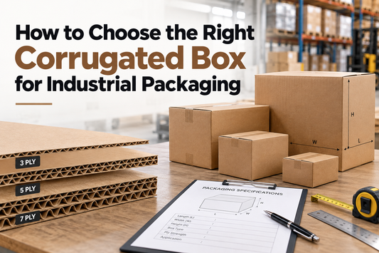 How to Choose the Right Corrugated Box for Industrial Packaging
