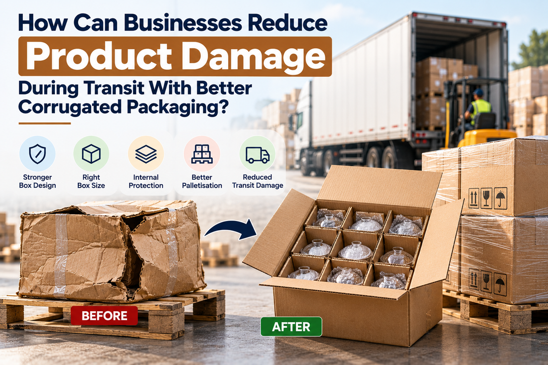 How Can Businesses Reduce Product Damage During Transit With Better Corrugated Packaging?