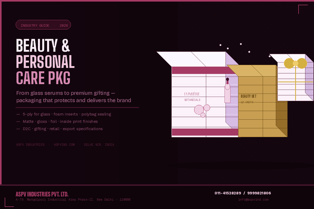 Corrugated Packaging for the Beauty and Personal Care Industry