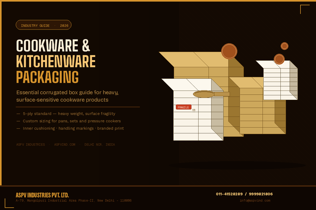 Why Corrugated Packaging is Essential for the Cookware and Kitchenware Industry