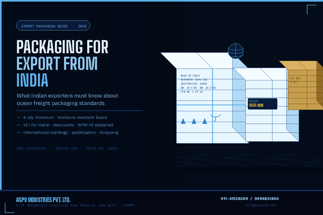 Corrugated Packaging for Export — What Indian Businesses Need to Know