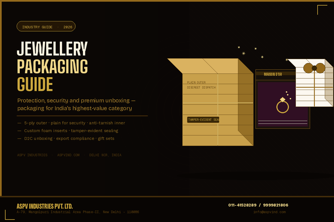 Corrugated Packaging for the Jewellery Industry — Protection, Presentation and Trust