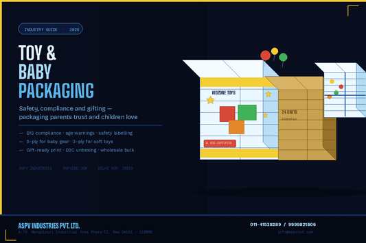 Corrugated Packaging for the Toy and Baby Products Industry