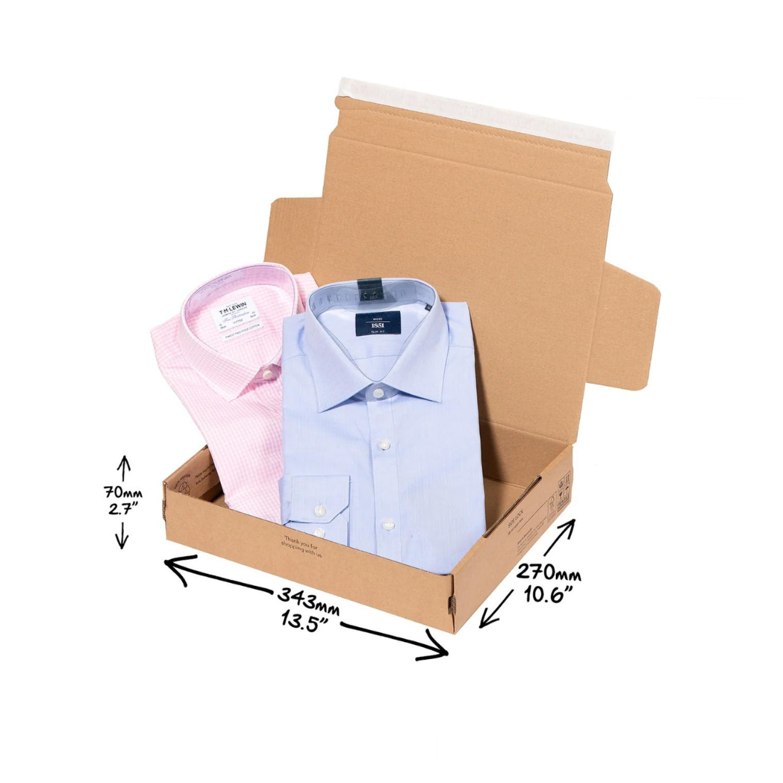 Pop Up Postal Box - Safely and securely mail high value designer items ( PACK OF 50)