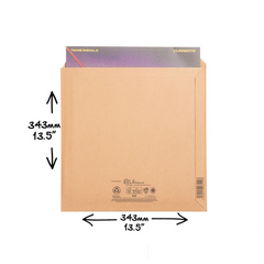 FLP Flatpack for packing - For up to three 12" Vinyl LPs  (PACK OF 50)