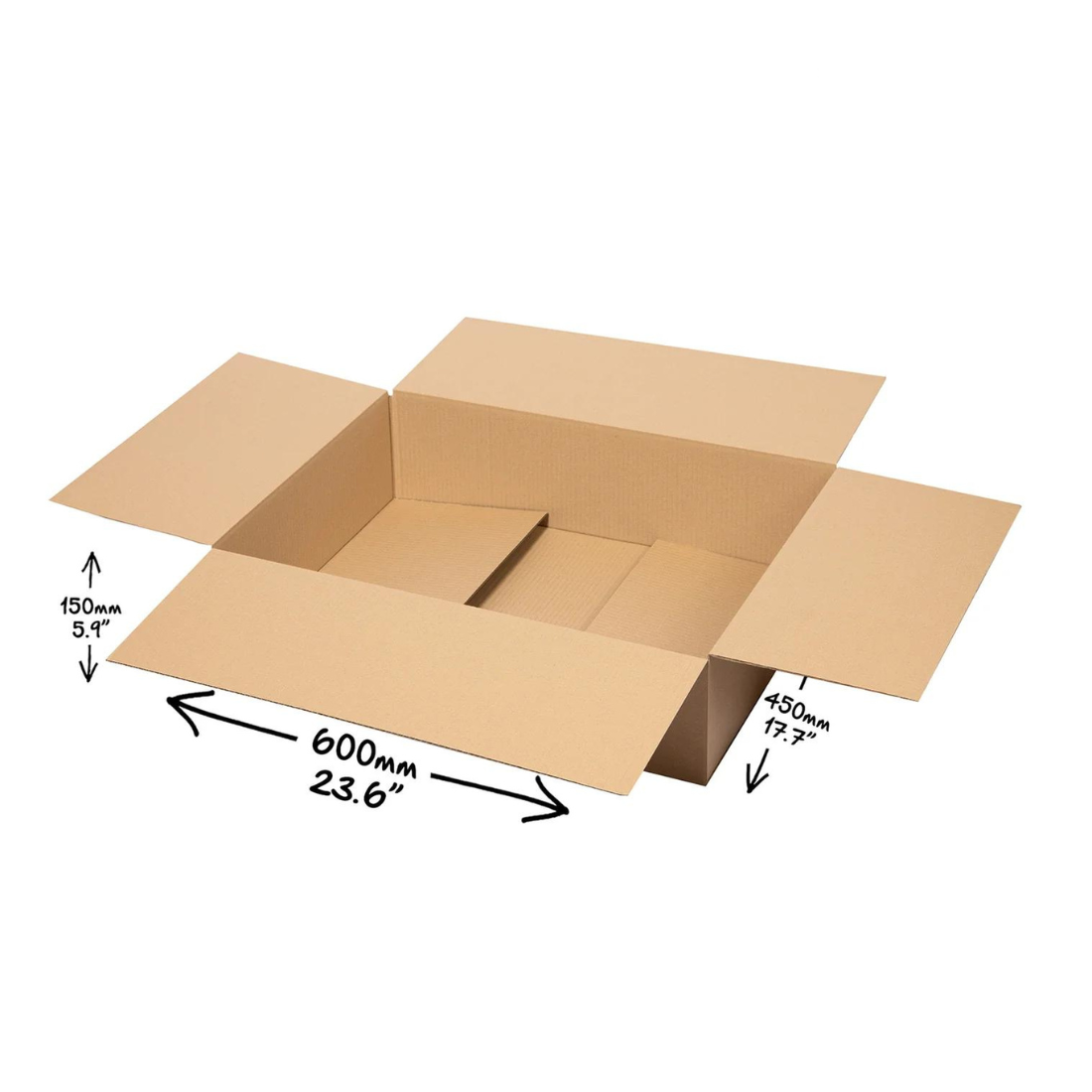 G30 Singled Walled Large Cardboard Boxes - fits 90% of all 2 slice toasters, juicers, Xbox and many other retail items (PACK OF 50)