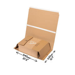 C6 Book Wraps - Ideal for large format books, toys, puzzles, gift sets, picture frames, photo albums, electronics, games consoles and more (PACK OF 50)