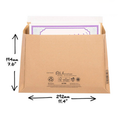 A194 (292x194mm) book mailer - Perfect for paperback books and magazines of up to 500 pages (PACK OF 50)