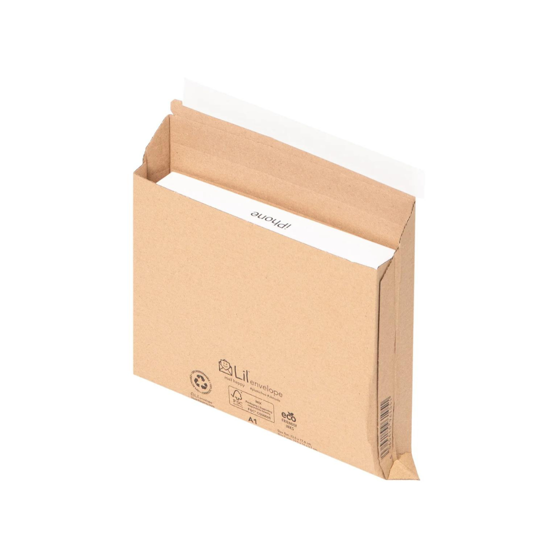 A1 DVD/A5 Size Cardboard Envelope Mailer - Fits 100% of DVDs, Blu Rays & video games (PACK OF 50)