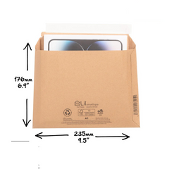 A1 DVD/A5 Size Cardboard Envelope Mailer - Fits 100% of DVDs, Blu Rays & video games (PACK OF 50)