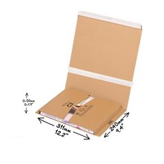 C3 Book Wraps - Ideal for hardback books and cookbooks (PACK OF 50)