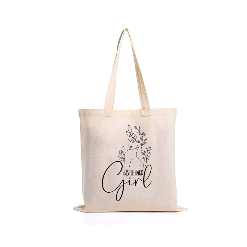 Canvas Carry Bag – Sturdy Reusable Tote (220 GSM)