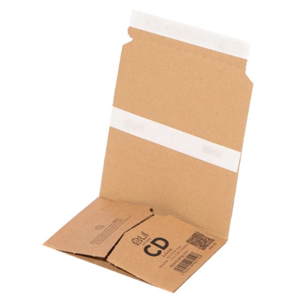 CD Book Wraps for packing (5.7 x 5.1 x 1.1 INCHES) - PACK OF 50