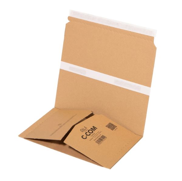 C-COM Book Wraps for packing (11.2 x7.65 x 1.5 INCHES) - (PACK OF 50)