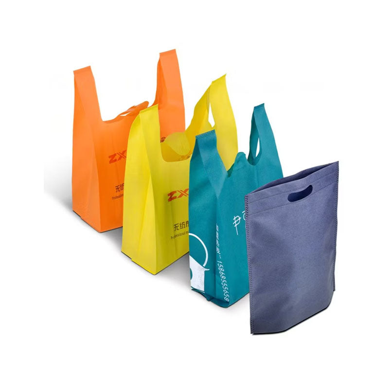 Die-Cut Non-Woven Carry Bag – Sleek Retail Packaging (75 GSM)