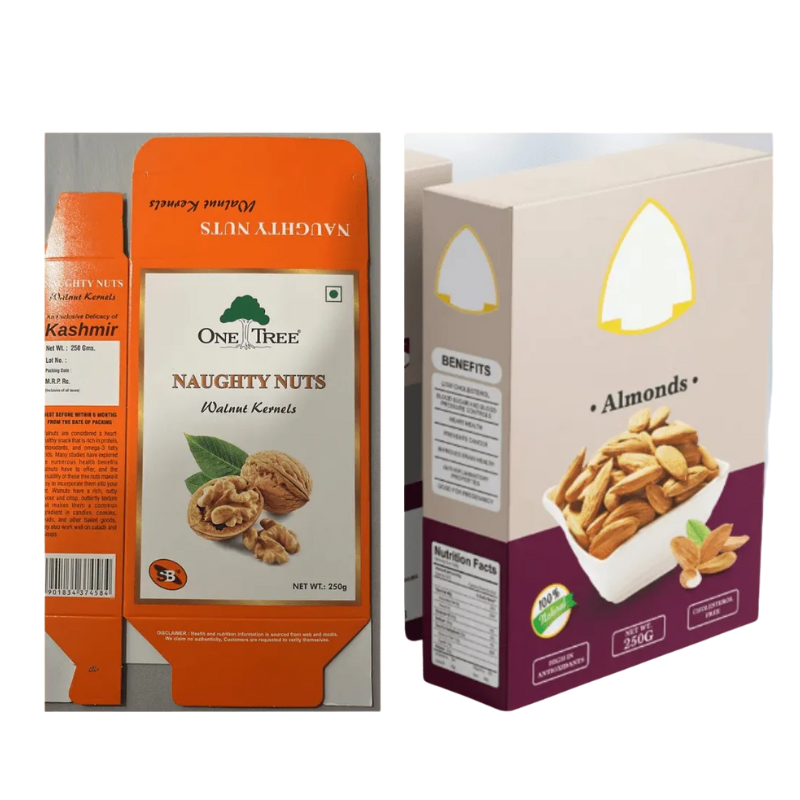 Duplex Mono Carton – Food Packaging Box (Gloss Coated)