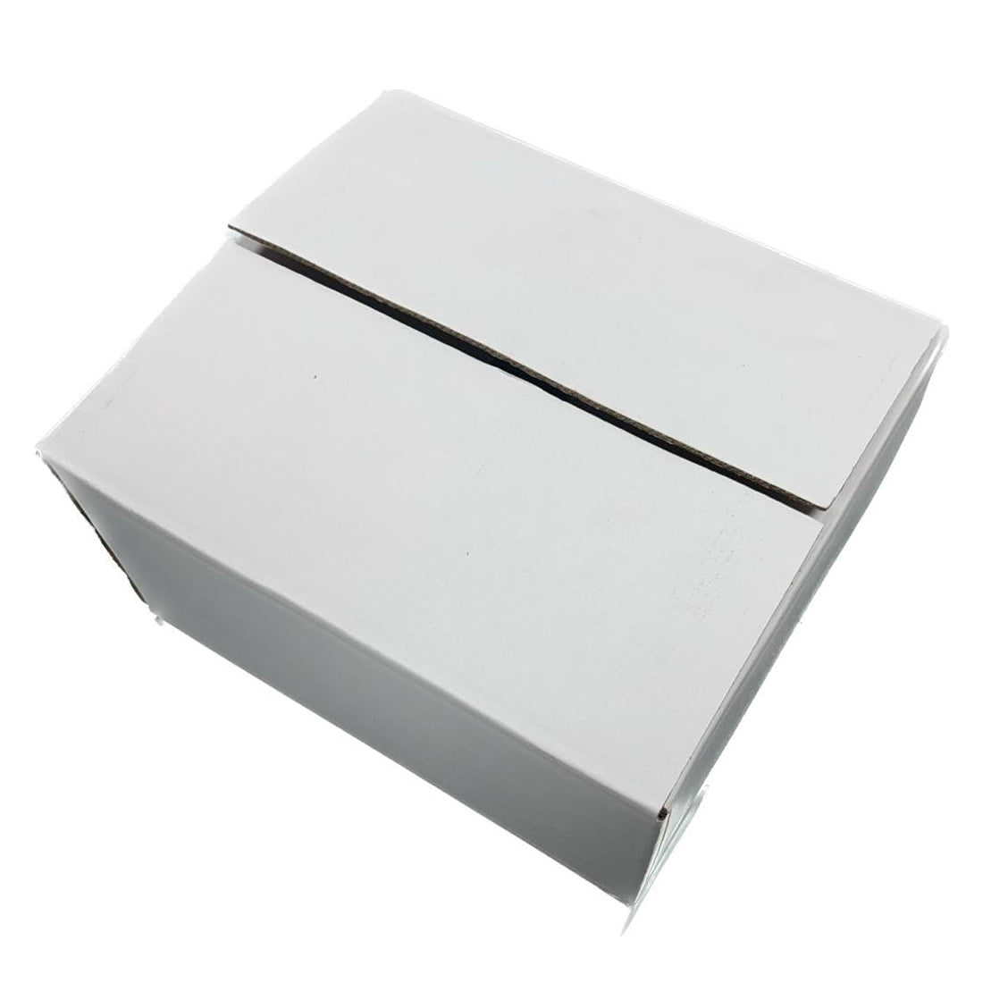 5 Ply White Corrugated Box For Packing (14.37X9.44X8 inches) - Pack of 10 Boxes