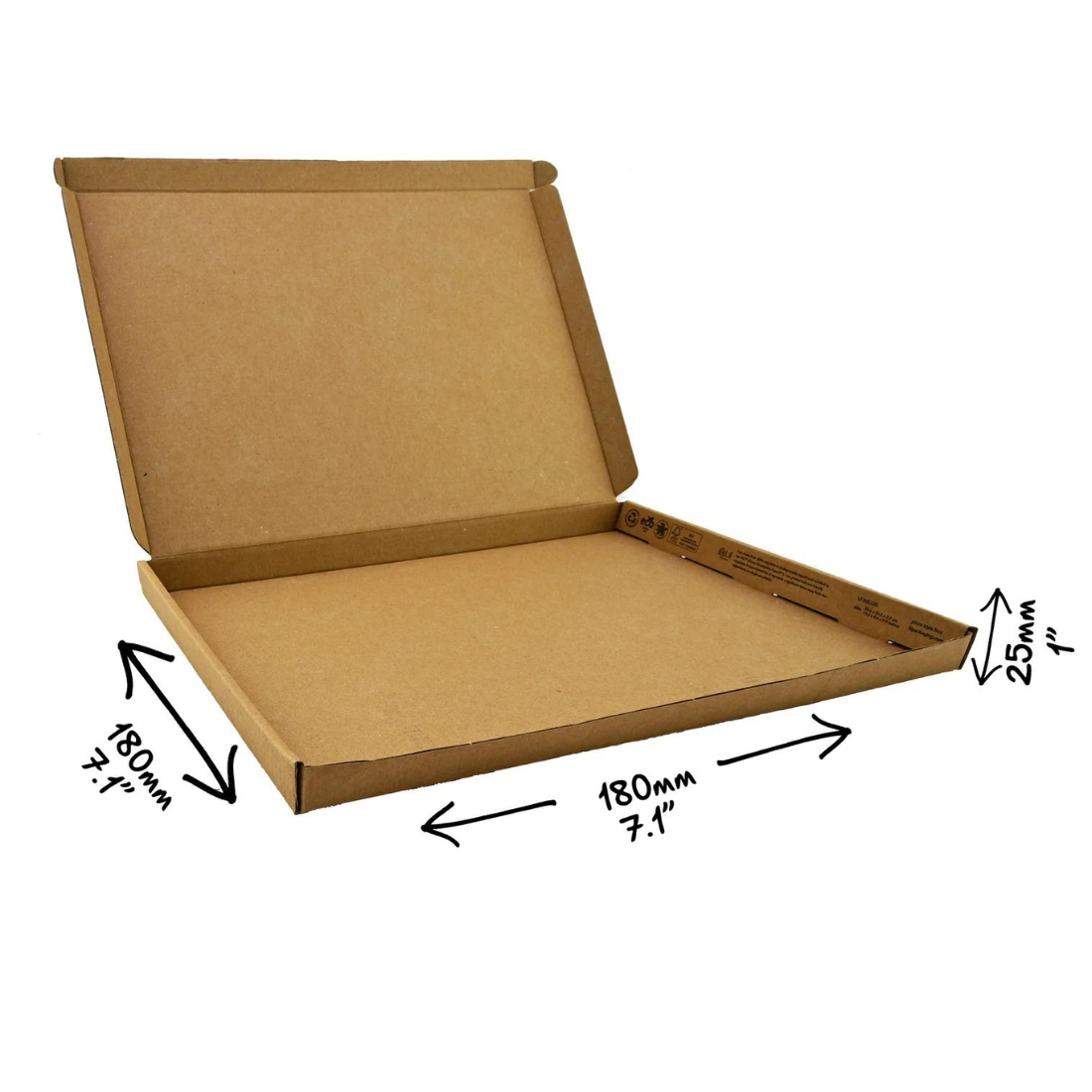 Cardboard Postal Box - 35x18x2.5cm (PACK OF 50)