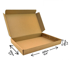 Cardboard Postal Box - 32x15x3.5cm  (PACK OF 50)