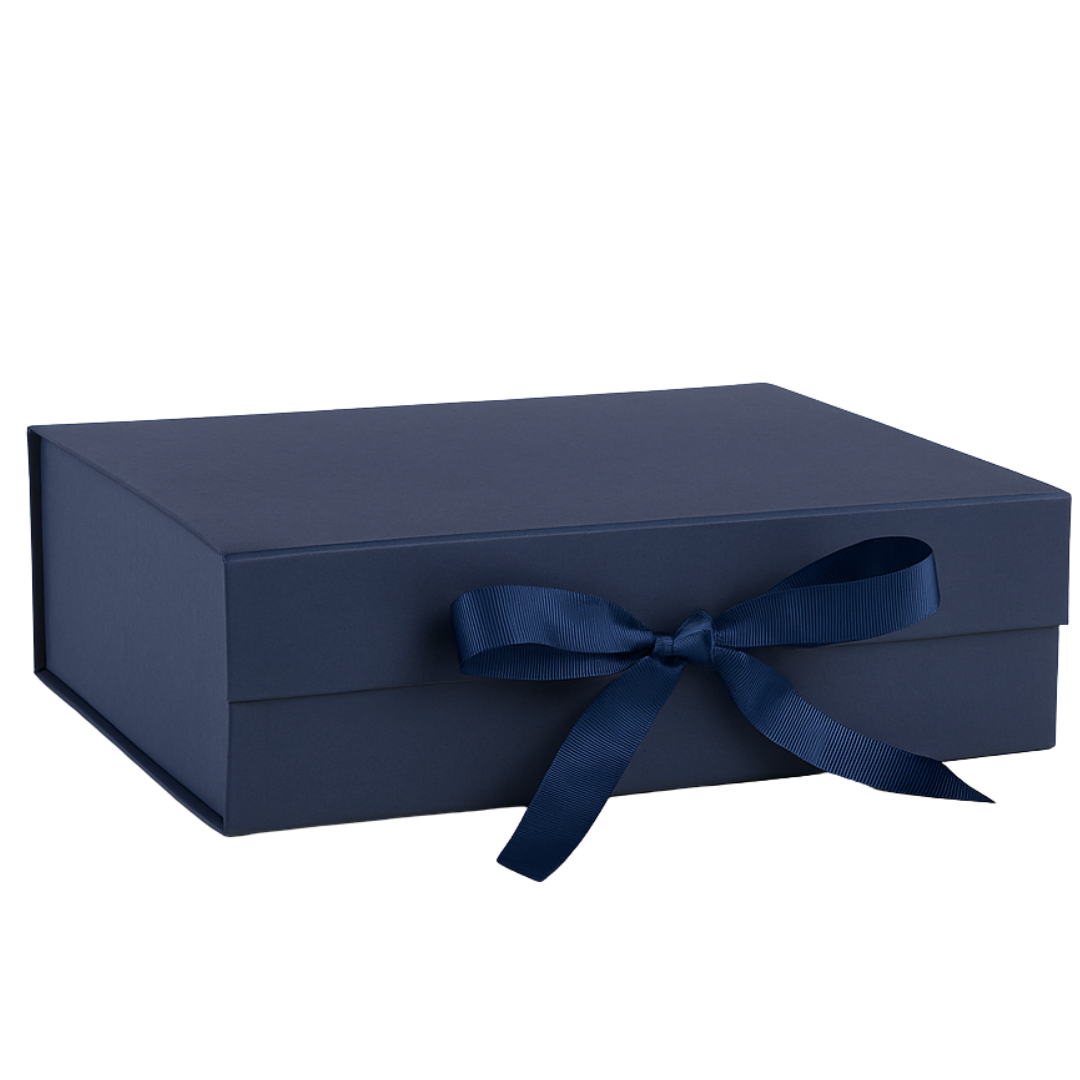 Gift Box with Ribbon Closure
