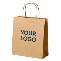 Branded Kraft Shopping Bag
