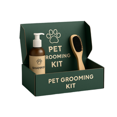 Custom Printed Pet Grooming Kit Box
