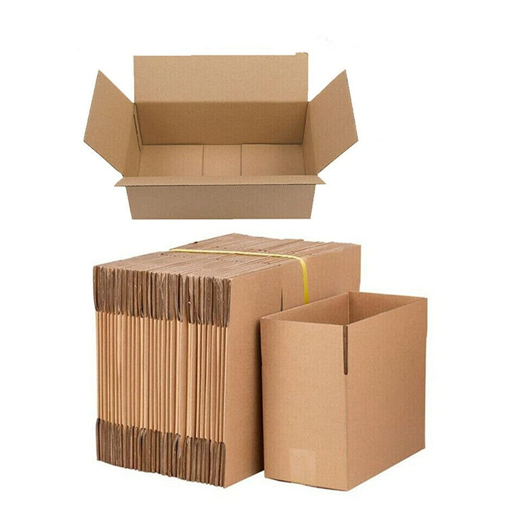 3Ply Brown Corrugated Packing (9.6X6.5X3 inches) - Pack of 25 Boxes